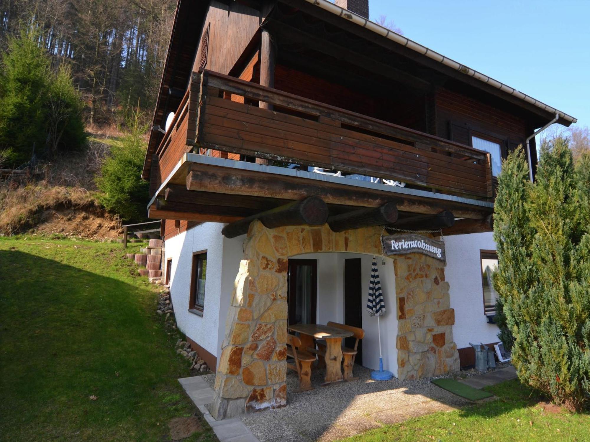 Detached Holiday Residence In The Wonderfully Beautiful Harz Kamschlacken Экстерьер фото