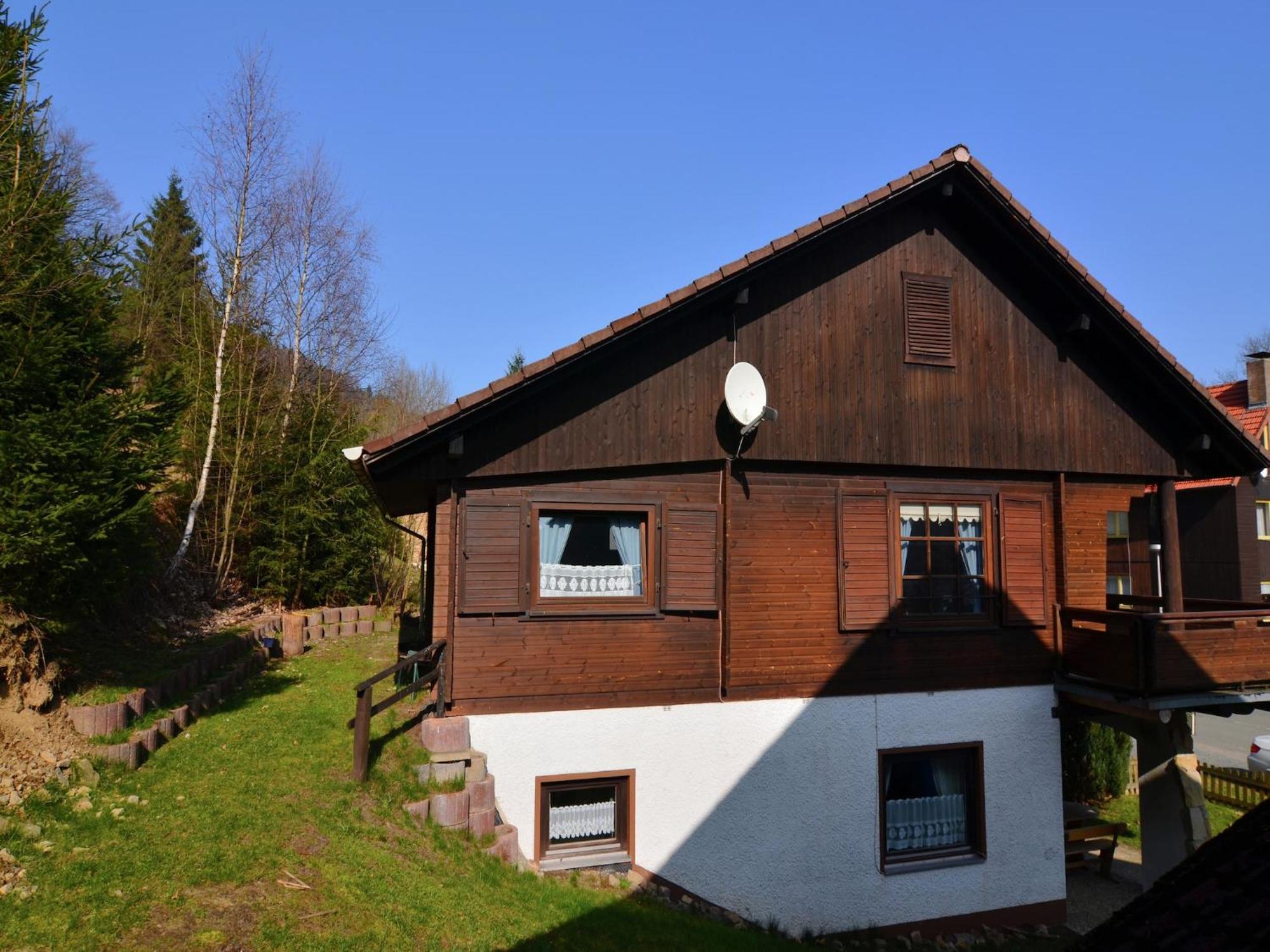 Detached Holiday Residence In The Wonderfully Beautiful Harz Kamschlacken Экстерьер фото