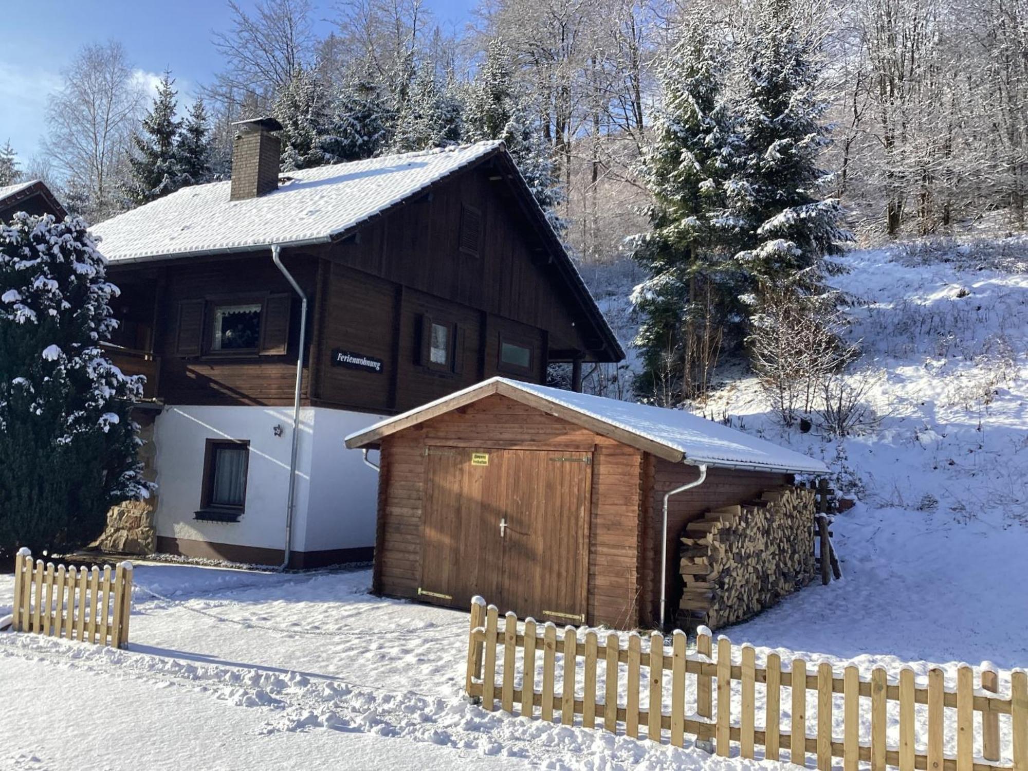 Detached Holiday Residence In The Wonderfully Beautiful Harz Kamschlacken Экстерьер фото